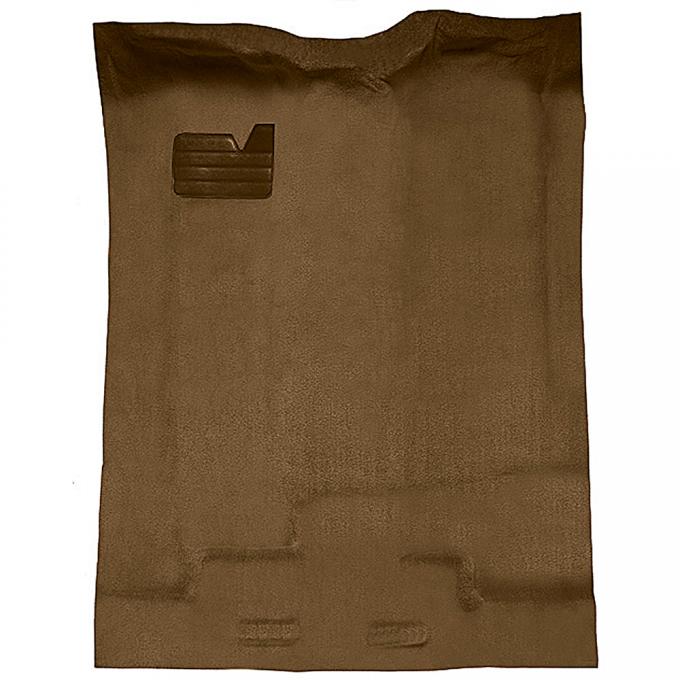 1988-02 Chevrolet/GMC Extra Cab Truck, 2WD/4WD, Full Floor Molded Vinyl Floor Mat Kit, Beige