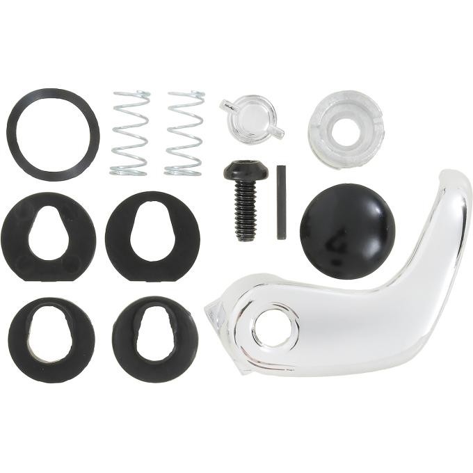 1973-91 Chevy, GMC Pickup, Blazer, Suburban, Vent Window Handle, Black Pin Head, LH Driver Side