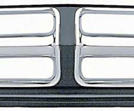 OER 1971-72 GMC Pickup Chrome/Black Grill CX1558