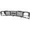 1988-93 GMC Pickup, Jimmy, Yukon, Suburban, Front Grill, Argent Silver