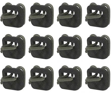 OER 1962-66 Chevrolet, Lower Door and Cab Molding Clips, OE-Style, 12 -Pieces T1470