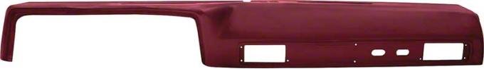 Chevy And GMC Truck Urethane Dash Pad Assembly, Carmine, 1973-1978