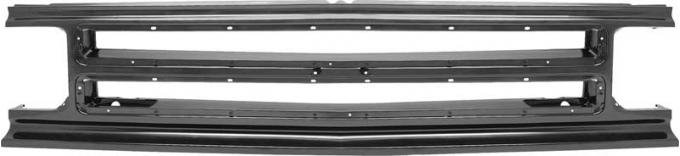 1967-68 Chevrolet, Pickup Truck, Suburban, Front Grill, Paintable
