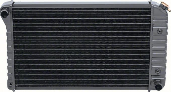 OER 1973-77 Chevrolet Truck V8 with AT 4 Row Copper/Brass Radiator (17" x 28-3/8" x 2-5/8" Core) CRD1776A