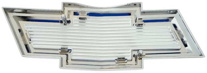 1969-70 Chevrolet Pickup, Blazer, Suburban, "Bow Tie" Hood Emblem, Front of Hood, with Hardware, GM Licensed