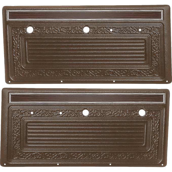 OER 1970-71 Chevrolet/GMC Truck, ABS Door Panels, Brown PA202271