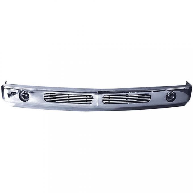 OER 1988-98 Chevy Truck, Front Bumper, With Dual Insert & Fog Lights, Paintable T71102P