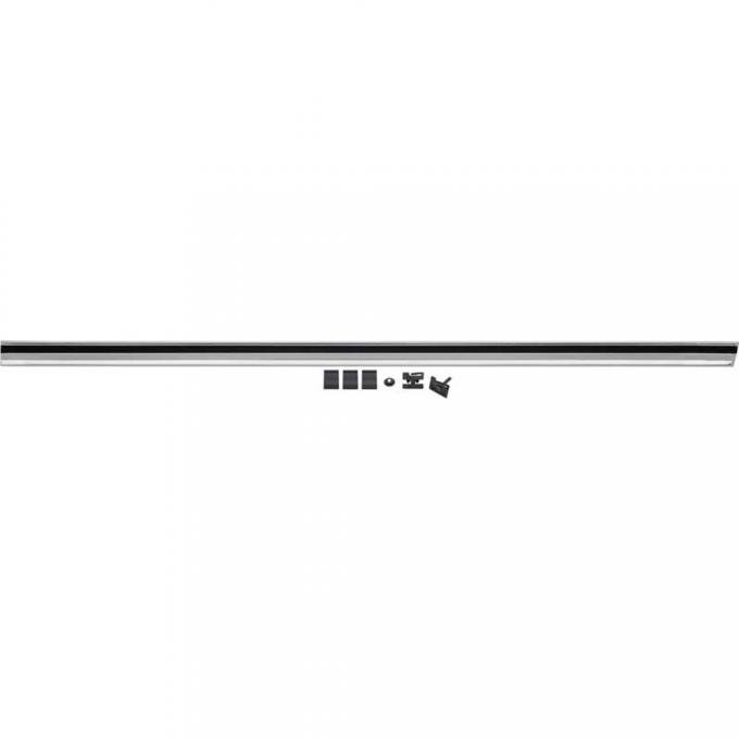 OER 1973-80 Chevy, GMC Pickup, Lower Front Bed Side Molding, with 8' Foot Long Bed, LH Driver Side C2438