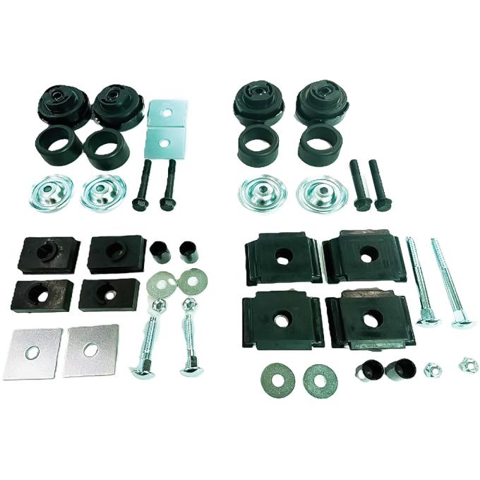 1981-84 Chevrolet, GMC Blazer, Jimmy, Body Mounting Bushing and Hardware Set, Reproduction, 44 Pieces