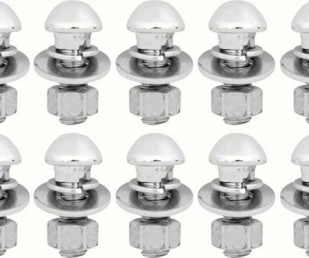 OER 1938-72 40 Piece Chrome Bumper Bolt Set For Front or Rear - Various GM Applications K219