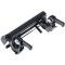 1987-96 Ford F-100, F-250, F-350 Pickup, Tailgate Latch Release Handle, with Zinc Metal Lift Lever, Black