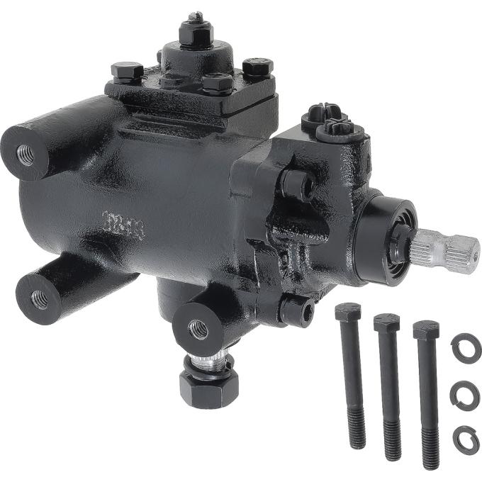 1958-64 Impala, Bel Air, Biscayne, Power Steering Conversion Gearbox 500/670 Style, Quick Ratio 14:1