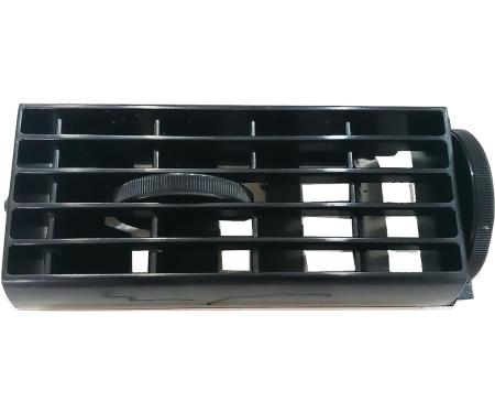 OER 1988-94 Chevy, GMC Pickup, 1992-94 Blazer, Tahoe, Yukon, Suburban, Center AC Heater Vent Deflector Assembly, Black 15646355