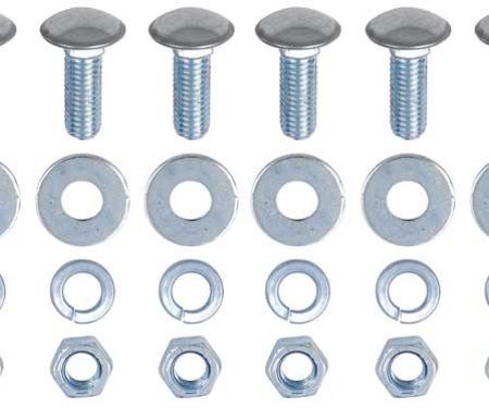 OER 1981-87 GM Truck Front Bumper, 1973-87 GM Truck Rear Bumper Bolt Set - 32 Pieces 153613