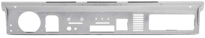 1966-77 Ford Bronco, Dash Panel Assembly, With DIN Radio Hole