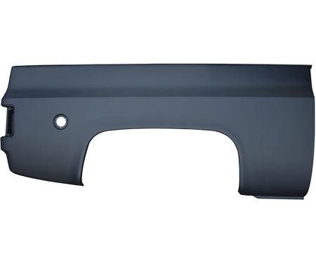 1973-75 Blazer, Jimmy, Rear Bedsde Panel, with Round Fuel Door, RH Passenger Side