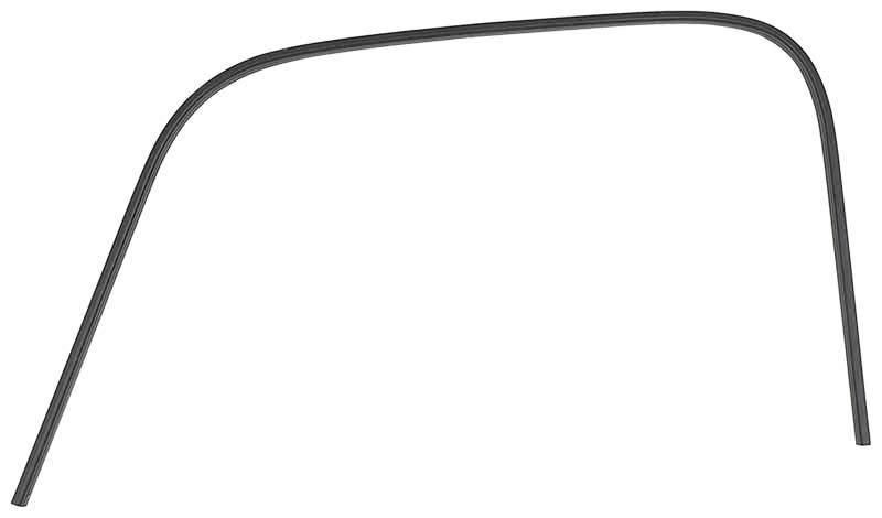 Auto City Classic Rear Corner Glass - Left Hand (Driver Side) For 1947-1954 Chevy GMC Pickup Truck - Green Tint