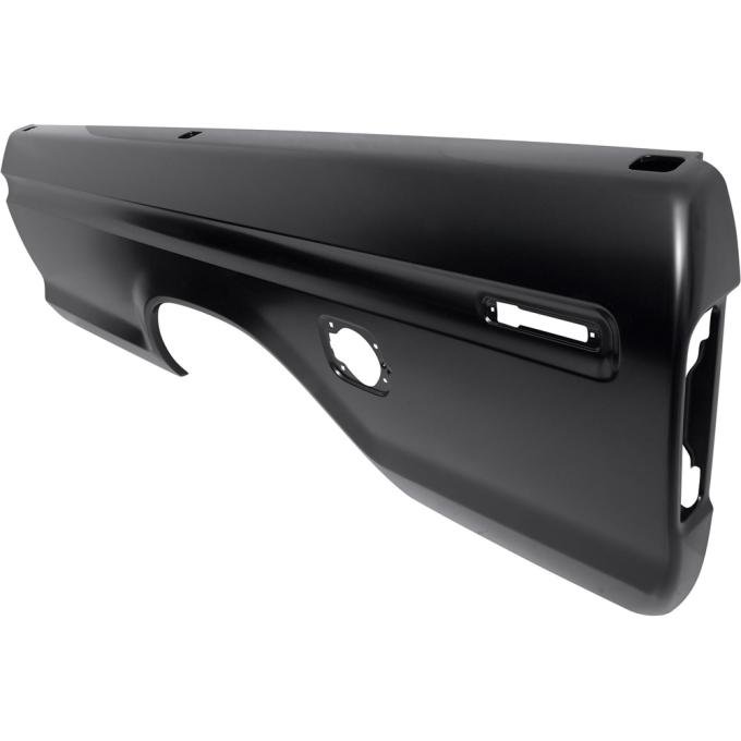 OER 1973-79 Ford F-Series Pickup Truck, Bed Side Panel, Outer Skin, 8' Long Bed, Single Fuel Door Hole, LH Side TR27842M