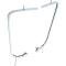 1955-59 Chevrolet, GMC Pickup Truck, Chrome Vent Window Glass Frames, LH & RH, Pair