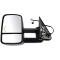 2003-07 Chevrolet, GMC Silverado, Sierra, 2003-06 Avalanche, SUV, Power Towing Mirror, With Heat, Power Folding, Manually Telescoping, Signal on Glass, LH