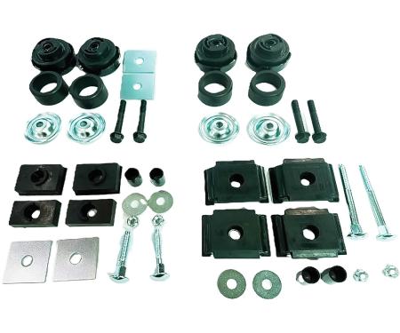 1981-84 Chevrolet, GMC Blazer, Jimmy, Body Mounting Bushing and Hardware Set, Reproduction, 44 Pieces