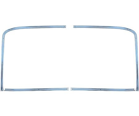 1973-79 Ford F100, F150,F250,F350 Pickup Truck, Regular Cab, Interior Headliner Trim, Chrome