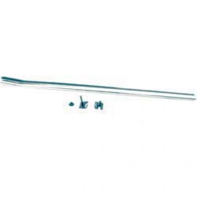 OER 1973-80 Chevy, GMC Fleetside Short Bed Pickup, Lower Front Bed Side Molding, RH Passenger Side C2431