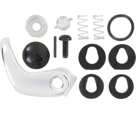 1973-91 Chevy, GMC Pickup, Blazer, Jimmy, Suburban, Vent Window Handle, Black Pin Head, RH Passenger Side