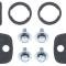 OER 1967-1972 Chevy, GMC Truck, Blazer, Jimmy, Suburban, Outer Door Handle & Lock Gasket Set, RH & LH K6772