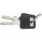 1974-99 GM Car and Truck,Steering Column Ignition Lock Cylinder, Black, With Black Generic Logo Keys