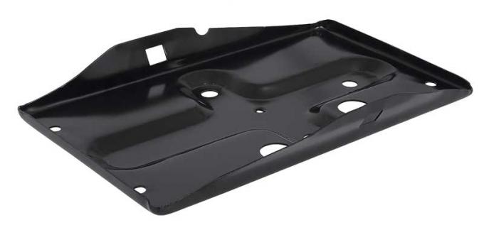 1966-77 Ford Bronco, Battery Tray, OE-Style Steel, Black, EDP Coated