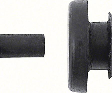 1955-57 Chevy Bel Air, 150, 210, Nomad, Upper Trunk lid, 1955-59 Rear License Plate Bumpers, Pair