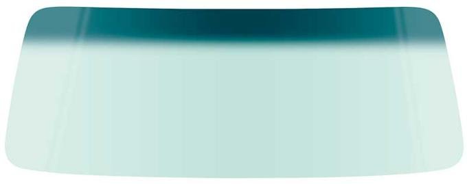 OER 1973-91 Chevy, GMC Pickup, Blazer, Jimmy, Suburban, Front Windshield Glass, w/o Antenna, Light Green Tint, with Blue/Green Upper Shaded Band DW815T