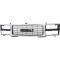 1988-93 GMC Pickup, Yukon, Suburban, Front Grill, Dual Composite Headlamps, Chrome / Argent Silver, GMT400 Series