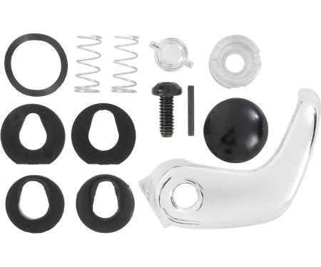 1973-91 Chevy, GMC Pickup, Blazer, Suburban, Vent Window Handle, Black Pin Head, LH Driver Side