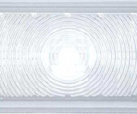 1975-80 Chevrolet, GMC Truck, Park Lamp Lens, with Body Side Moldings, LH