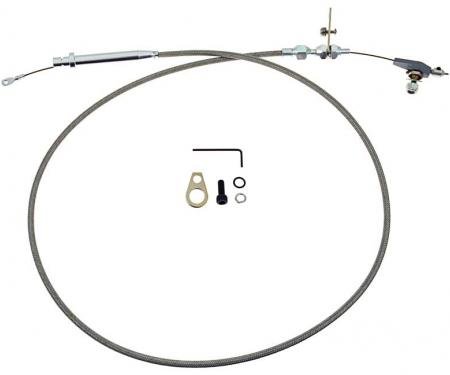 OER Stainless Braided Th-350 Kickdown Cable 153666