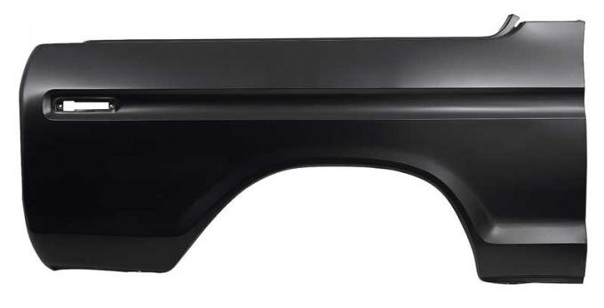 1978-79 Ford Bronco, Full Quarter Panel Skin, Passenger Side, EDP Coated