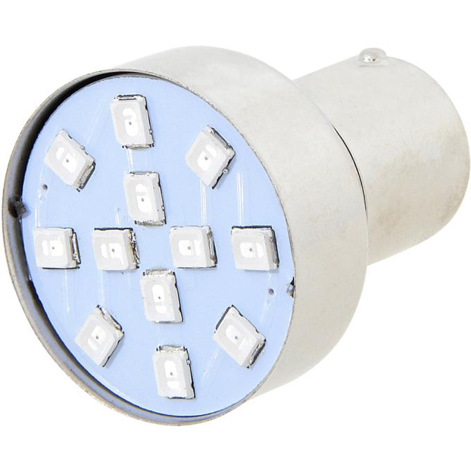 Amber LED Replacement Bulb Single Contact 1156