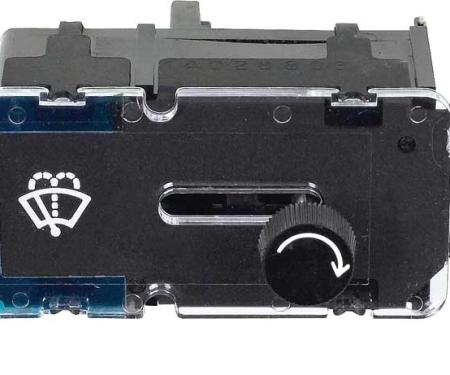 OER 1978-83 Chevy GMC Pickup, Blazer, Jimmy, Suburban, Windshield Wiper Switch, with Intermittent Wipers SW607