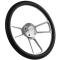 Horn Button Cap, For 5 Bolt Wheels, 5 &times; 2.75 in / 70 mm Bolt Pattern Housing, With Chevy Bow Tie Logo, Polished