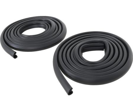 1973-79 Ford F100, F250, F350 Pickup Truck, 1978-79 Bronco, Door Weatherstrip Seals, RH and LH, Pair
