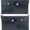 1977-80 Chevy, GMC Truck, Blazer, Jimmy, Suburban, Front Door Panels, Custom Deluxe, Scottsdale Style, Blue