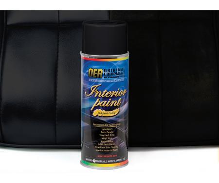 OER 1967-73 Ford, Interior Paint, Charcoal / Ebony Metallic, 16 Oz. Aerosol Can (Net Wt. 12 Oz.) PP920