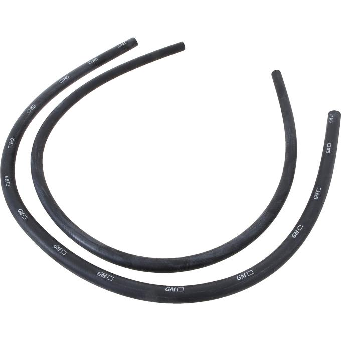 1959-79 GM, Heater Hose Set, with GM Markings, Various Models