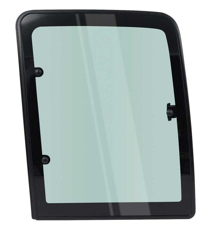 OER 1988-2000 Chevy, GMC C/K Pickup, Extended Cab, Pop-Out Quarter Window Glass, with Frame, Light Green Tint, LH Driver Side DQ7598T