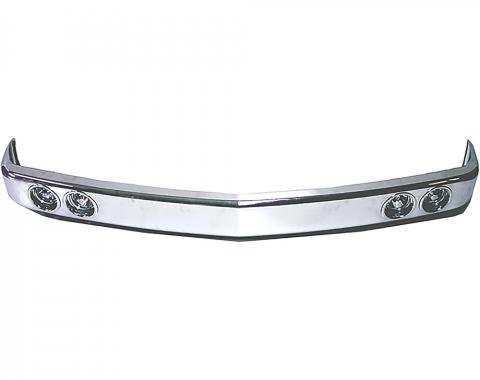 OER 1988-98 Chevy Truck, Front Bumper, With Driving & Fog Lamps, Without Insert, Chrome T71086C