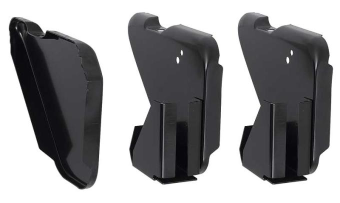 1966-77 Ford Bronco, Radiator Support to Inner Fender Brace Set, 3 Piece Set