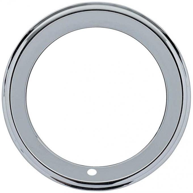 OER 14" Chrome 2-1/4" Deep Step Lip Rally Wheel Trim Ring A9590010