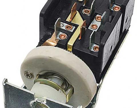 1963-84 Ford, Headlamp Switch, without Integral Bracket, 8-Terminals, Various Models